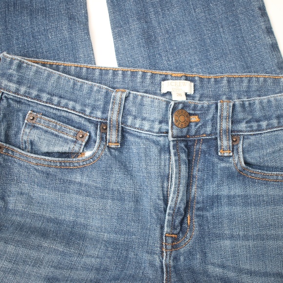 J. Crew Stretch Mid-Rise Skinny Jeans Waist 26 - Picture 8 of 8